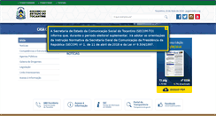 Desktop Screenshot of casacivil.to.gov.br