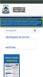 Mobile Screenshot of casacivil.to.gov.br