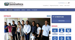 Desktop Screenshot of cachoeirinha.to.gov.br