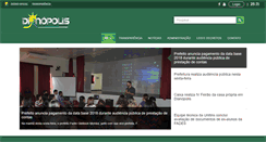 Desktop Screenshot of dianopolis.to.gov.br