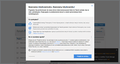 Desktop Screenshot of forum.to.com.pl