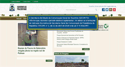 Desktop Screenshot of gesto.to.gov.br