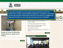 Tablet Screenshot of gesto.to.gov.br
