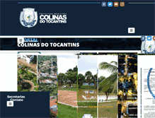 Tablet Screenshot of colinas.to.gov.br