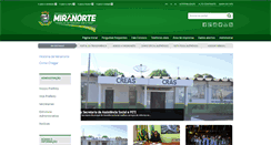Desktop Screenshot of miranorte.to.gov.br