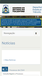 Mobile Screenshot of detran.to.gov.br