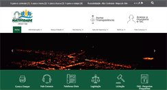 Desktop Screenshot of natividade.to.gov.br
